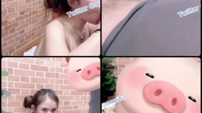 คลิปหลุด jeenzen น้องส้มนั่งอมควยแล้วโดนเย็ดยับจนเสียวหีจัดๆด้วยท่าตะแคง