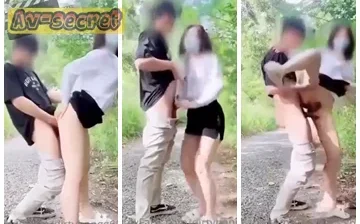 หลุดสาวผิวขาวหุ่นเด็ดเย็ดเอ้าดอร์ พาคู่เทพมาเย็ดกันในซอยเปลี่ยว