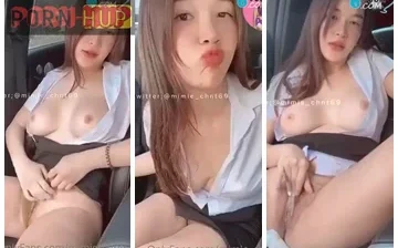 หลุดน้องมีมี่ สาวนักศึกษานมใหญ่หุ่นโคตรน่าเย็ด จอดรถแวะเกี่ยวเบ็ดก่อนเข้าเรียน