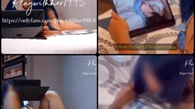 XXX คลิปหลุดไทย Playwithher1995 น้องยูมิแฟนสาวดูคลิปเย็ดกัน