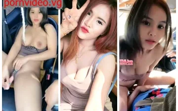 หลุดอ้อศรี เย็ดบนรถไลฟ์สดอมควยนั่งขย่มควยร่อนหีบดกระดอรัวๆ